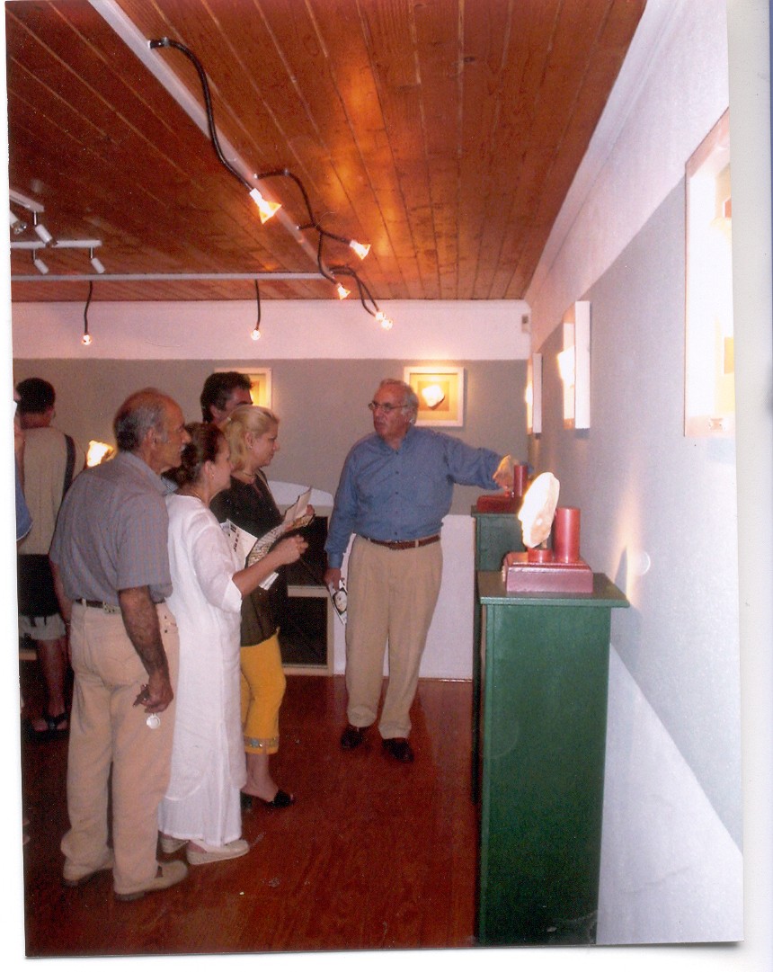 Paros, 2003 - Exhibition 'Plous and Yades'