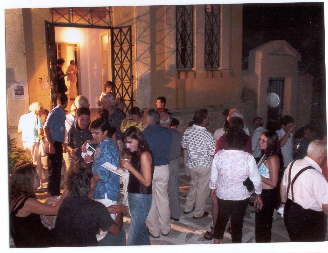 Paros, 2003 - Exhibition 'Plous and Yades'