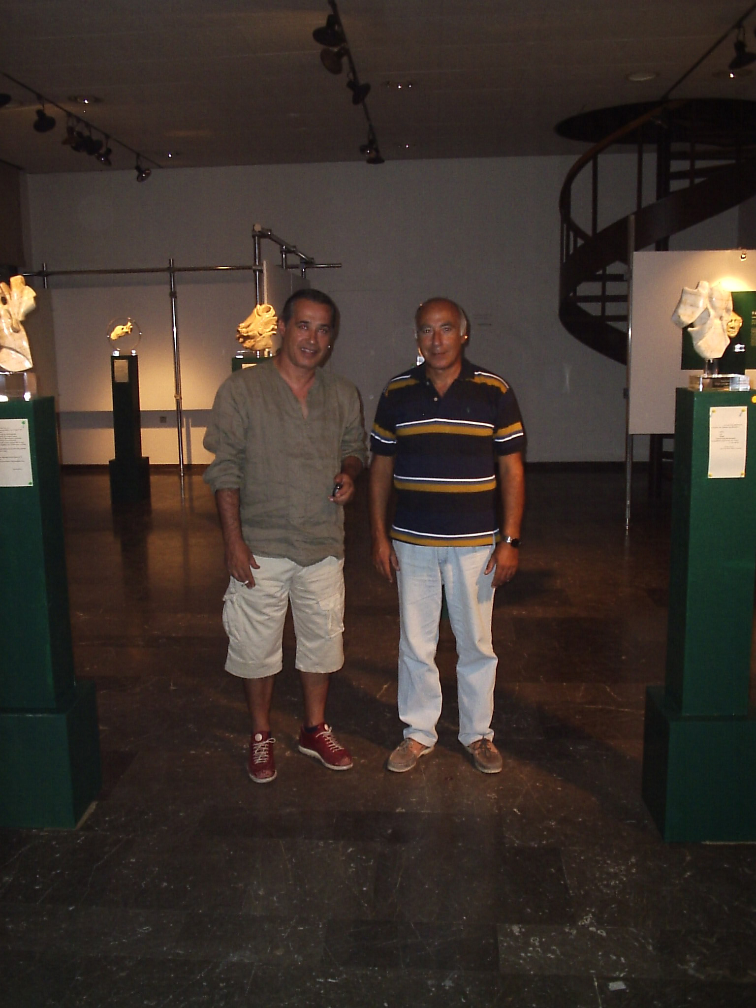 Chios 2006, Homerio Cultural Center - With Pantelis Thalassinos, Exhibition 'Pegylides and Ryades'